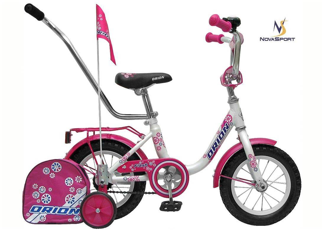 Детский велосипед Orion Flash 14 с ручкой (2010) Вело-Портал