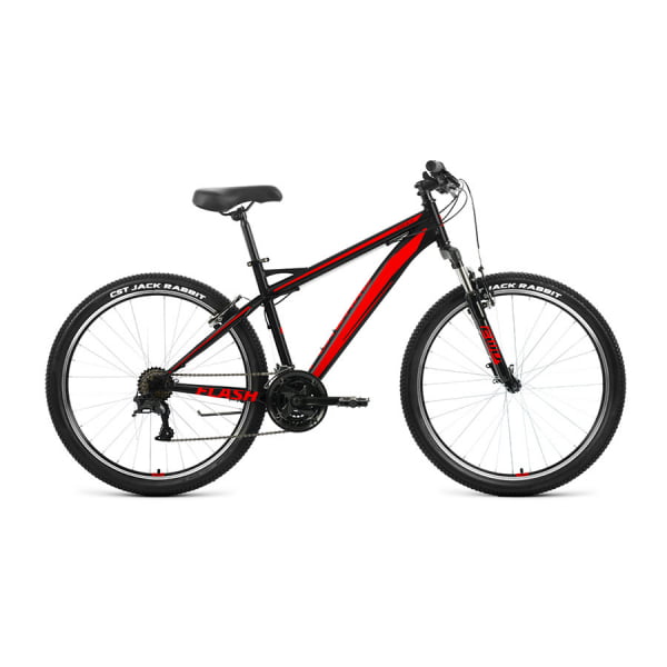 Велосипед 26` Forward Flash 26 1.2 Черный/Красный 2022 г