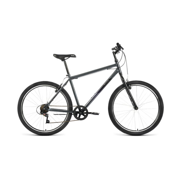 Велосипед 26` Altair MTB HT 26 1.0 7 ск Темно-серый/Черный 2022 г
