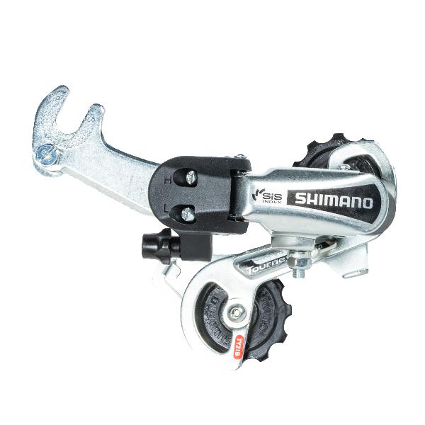 Переключатель задний Shimano Tourney RD-TY21SS 6 скоростей под гайку/370085