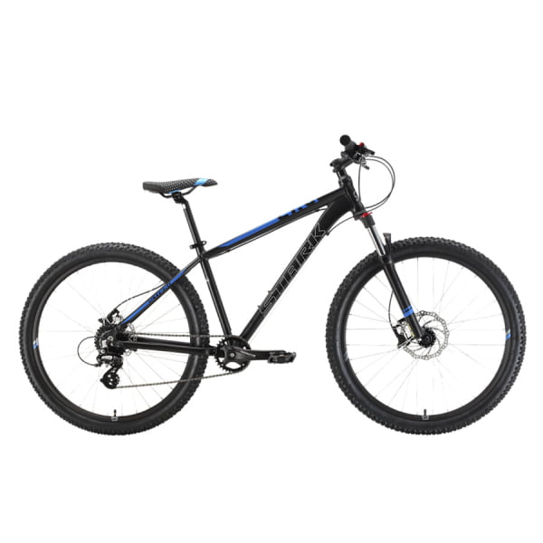 Велосипед Stark`22 Hunter 27.3 HD чёрный/голубой