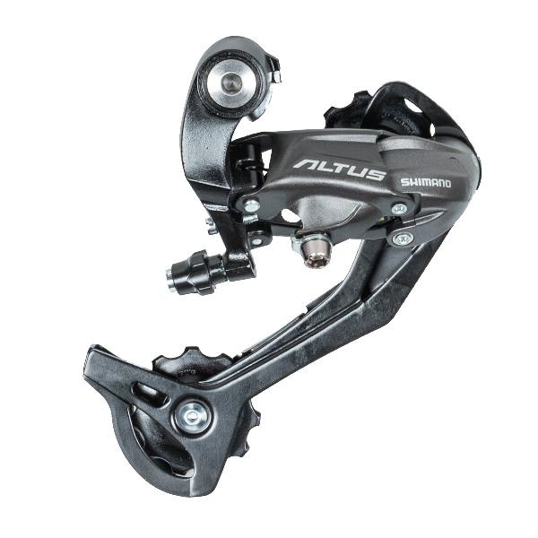 Переключатель задний Shimano Altus M370 SGS 9 ск черный ERDM370SGSL