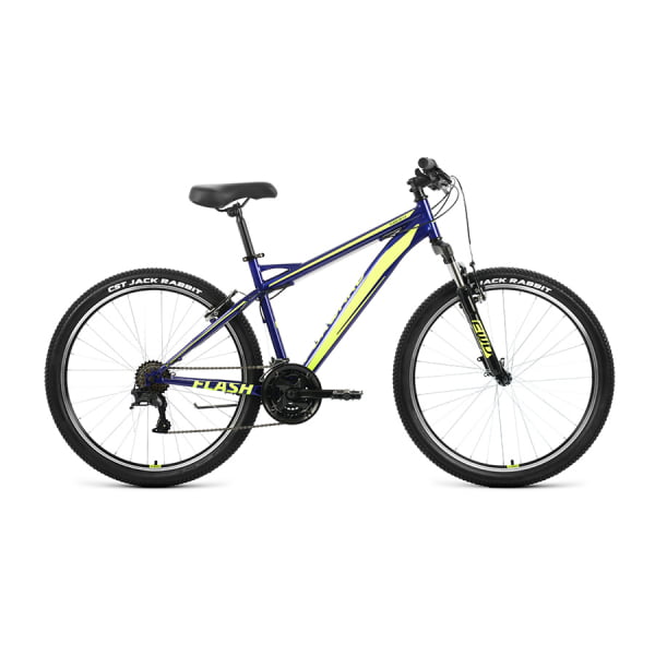 Велосипед 26` Forward Flash 26 1.2 Синий/Ярко-зеленый 2022 г