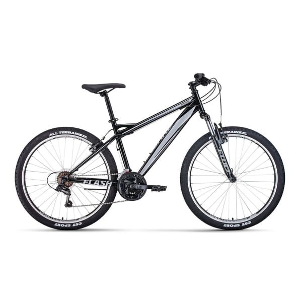 Велосипед 26` Forward Flash 26 1.0 Черный/Серый 20-21 г