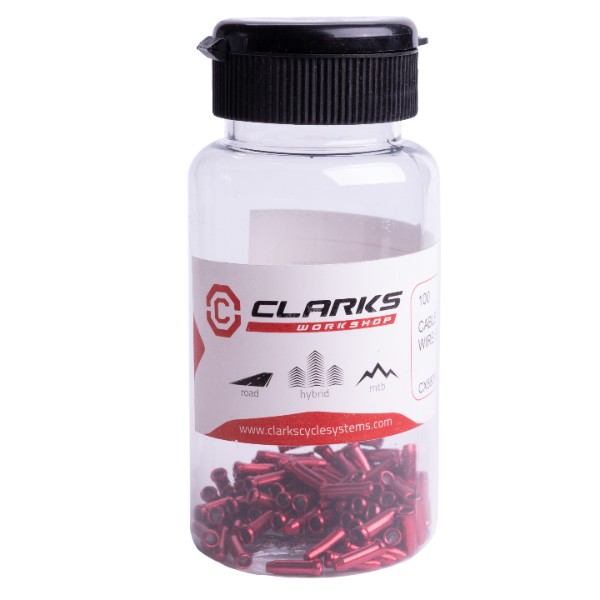 Наконечник CLARKS CX88DP BLK алюм., красный (100 шт.) (3-310)