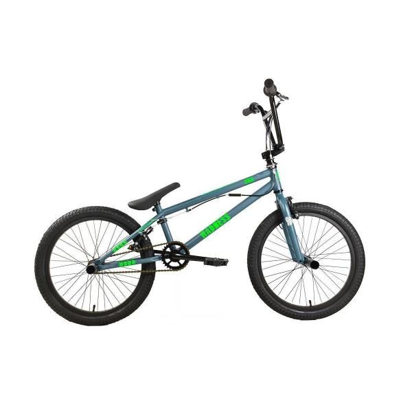 Велосипед Stark'25 Madness BMX 2 темно-серый матовый/зеленый неон/черный HQ-0014370