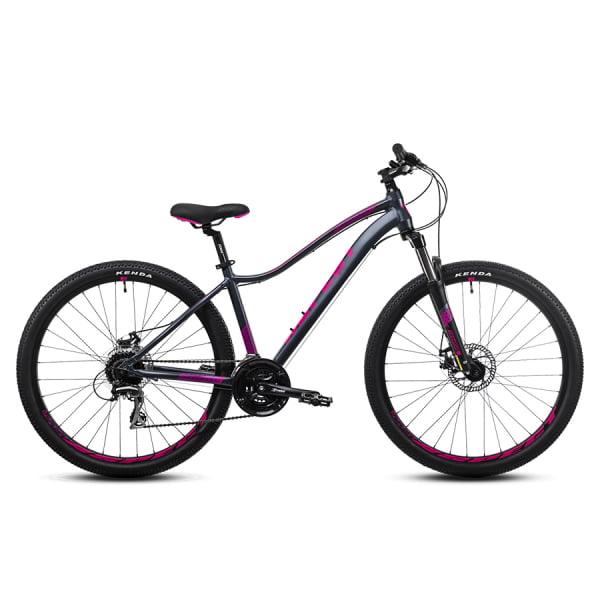 Велосипед 27.5` Aspect Alma Серо-розовый