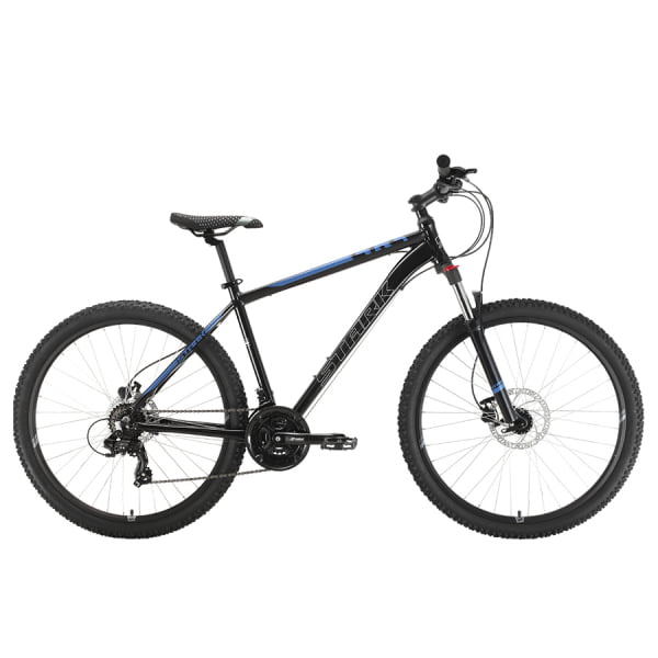Велосипед Stark`22 Hunter 27.2 HD черный/голубой