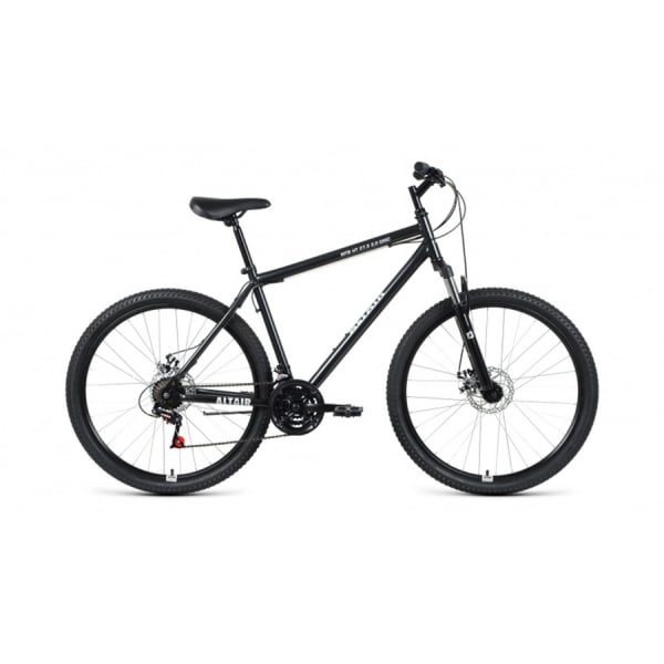 Велосипед 27,5` Altair MTB HT 27,5 2.0 disc 21 ск Черный/Серебро 20-21 г