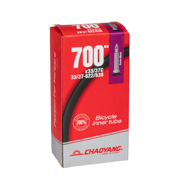 Велокамера 28' Chao Yang 700x33/37C F/V 48мм/650056