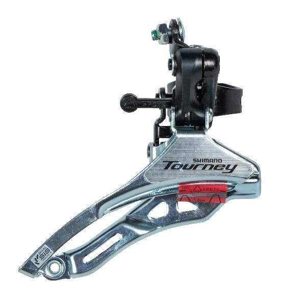 Переключатель передний Shimano Tourney FD-TY300 42-24T 28,6мм, с нижн. тягой/370151