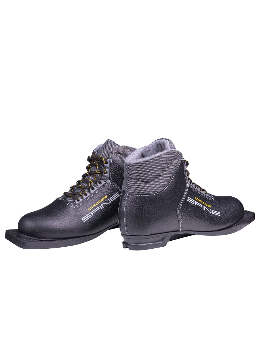 Ботинки 75 мм SPINE CROSS (кожа) 44р.