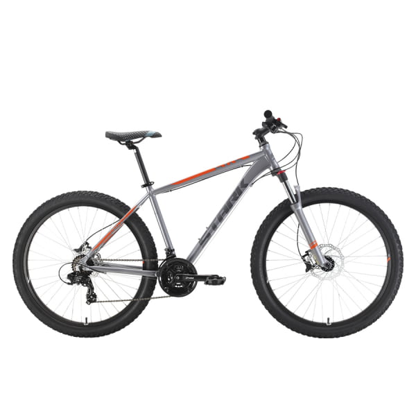 Велосипед Stark`22 Hunter 27.2+ HD серый/оранжевый