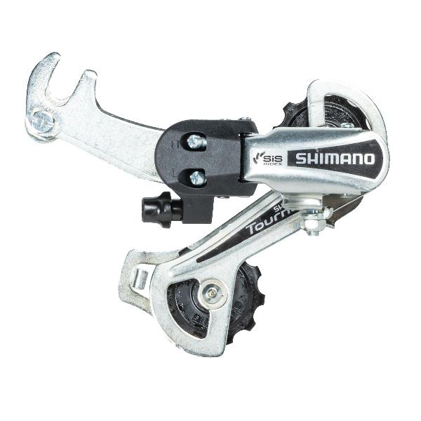 Переключатель задний Shimano Tourney RD-TY21-B GS 6ск. под гайку/370117
