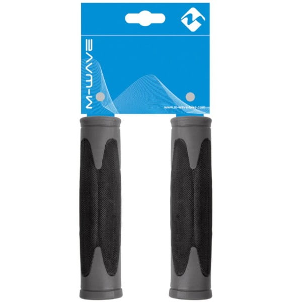 Грипсы M-WAVE CLOUD BASE 130 мм, черно-серые (5-410203)