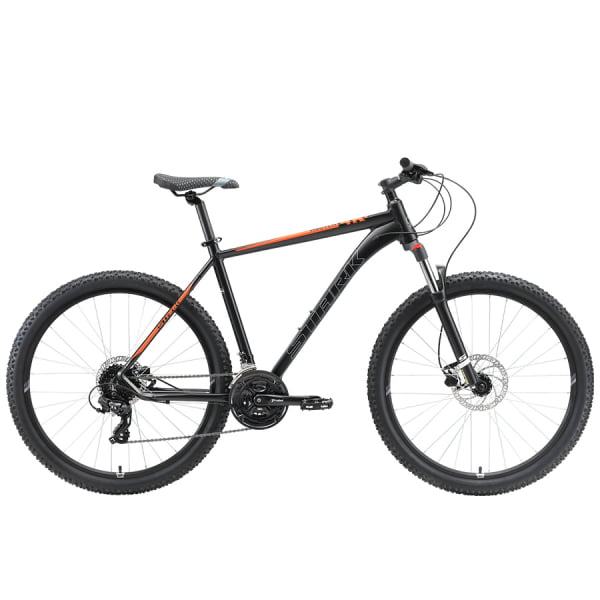 Велосипед Stark`22 Router 27.3 HD чёрный/оранжевый