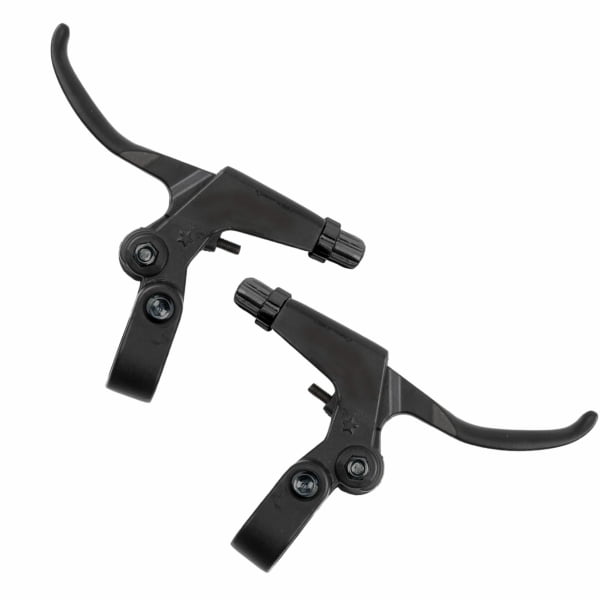 Ручки тормоза V-brake/кантилев., 2-3 пальца, алюм., черные (5-361532)
