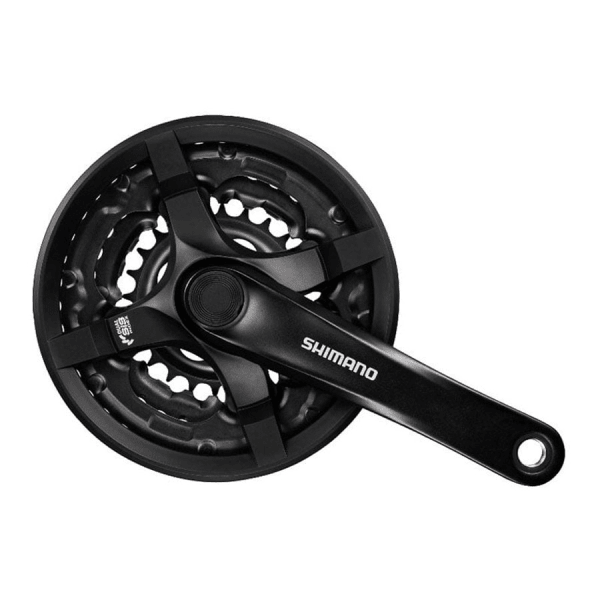 Шатуны Shimano Tourney FC-TY501 24/34/42Т 170 мм чёрные/580232
