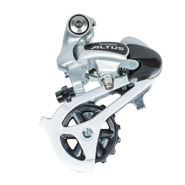 Переключатель задний Shimano Altus под шестигранник серебро ERDM310DS