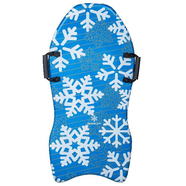 Ледянка мягкая 100 см Snowcom Снежинки