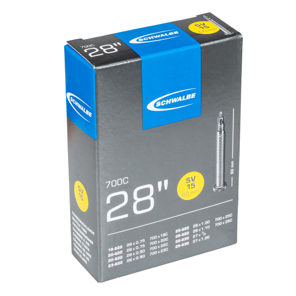 Камера 28' Schwalbe SV15 28х0,75-1,10 (18/28-622/630) IB 60mm (05-10427363)