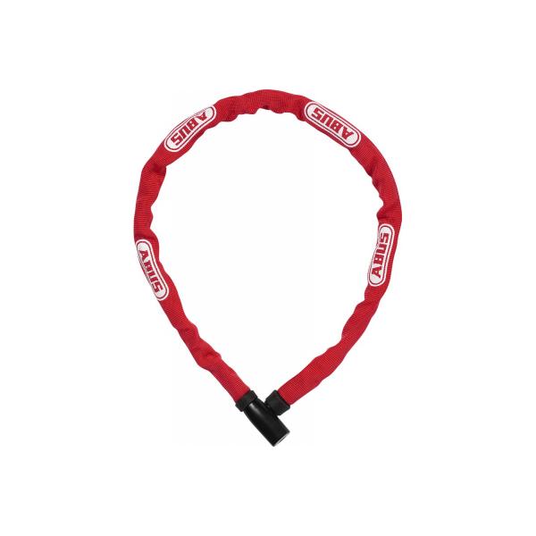 Цепь-Замок ABUS 4804К/75см, цепь 4мм, ключ, красный (05-0072485)