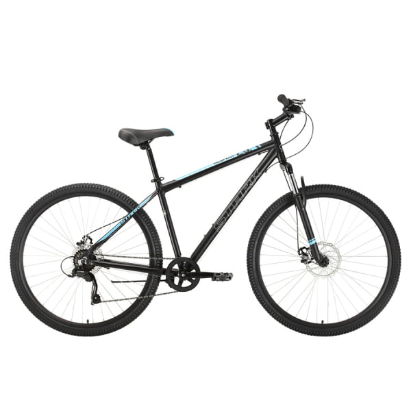 Велосипед Stark`22 Respect 29.1 D Microshift черный/синий