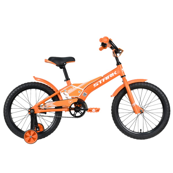 Велосипед Stark`23 Tanuki 18 Boy оранжевый/серый/белый HQ-0010242