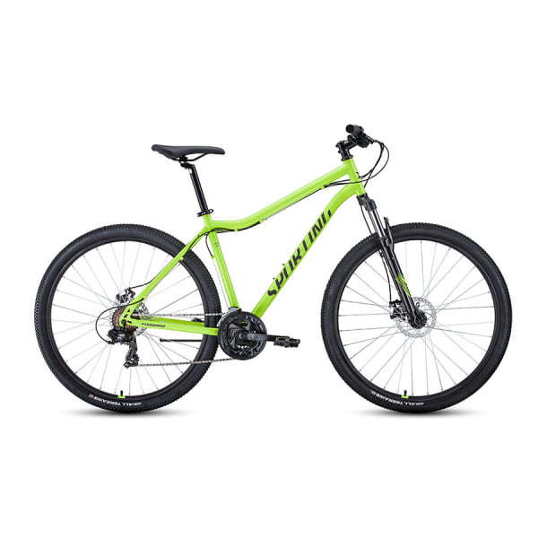 Велосипед 29` Forward Sporting 29 2.0 D Ярко-зеленый/Черный 2022 г