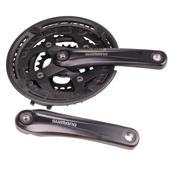 Шатуны Shimano Alivio FC-T4010 26/36/48Т 170 мм чёрные/580117