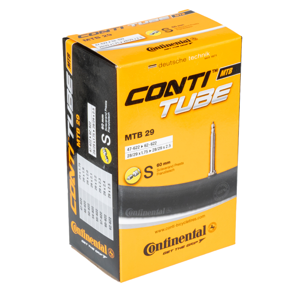 Камера 29' Continental 29'х1.75-2.5 спорт 60мм MTB/02-0182191