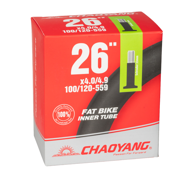 Велокамера 26' Chao Yang 26х4,0 AV (Fat Bike)/650067