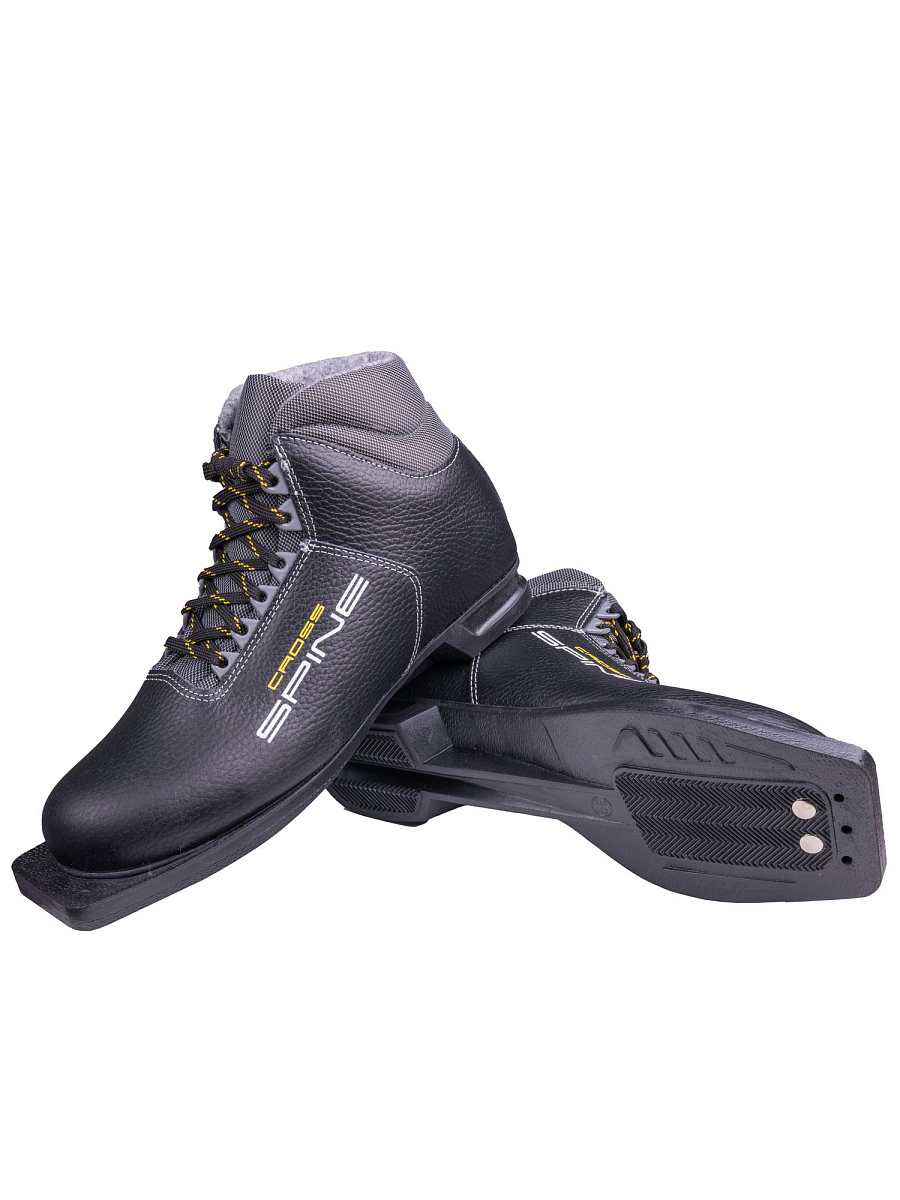 Ботинки 75 мм SPINE CROSS (кожа) 44р.