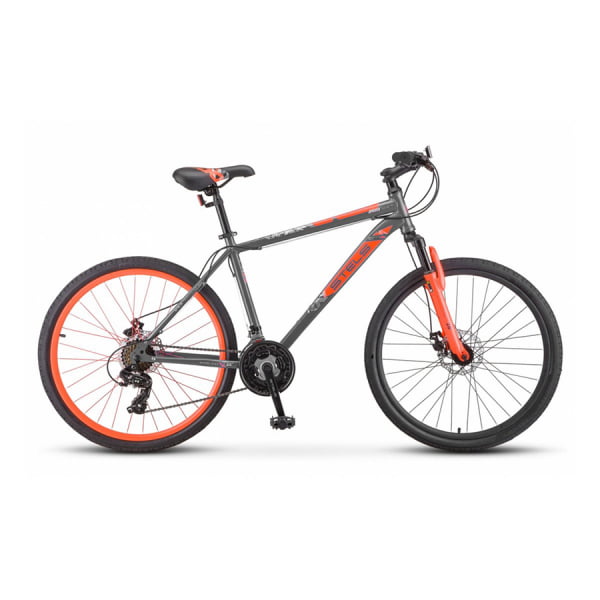 Велосипед Stels Navigator 500 D F020 Серый/Красный 26 (LU096004)