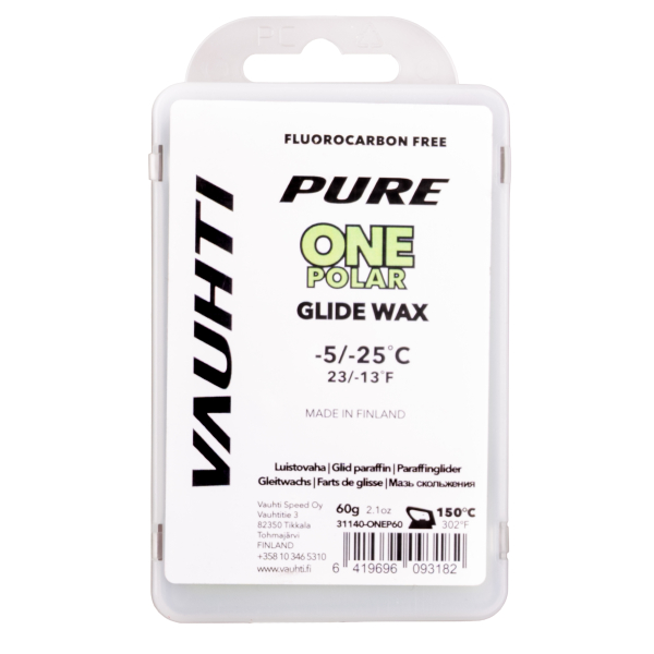 Мазь скольжения VAUHTI PURE ONE POLAR -5°C/-25°C 60 г