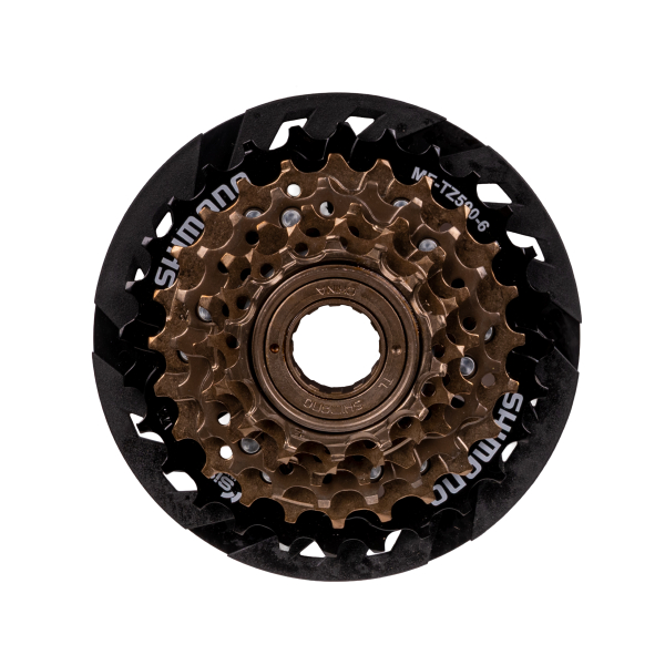 Трещотка Shimano TZ500 6ск 14-28 с защ. б/уп AMFTZ5006428CP