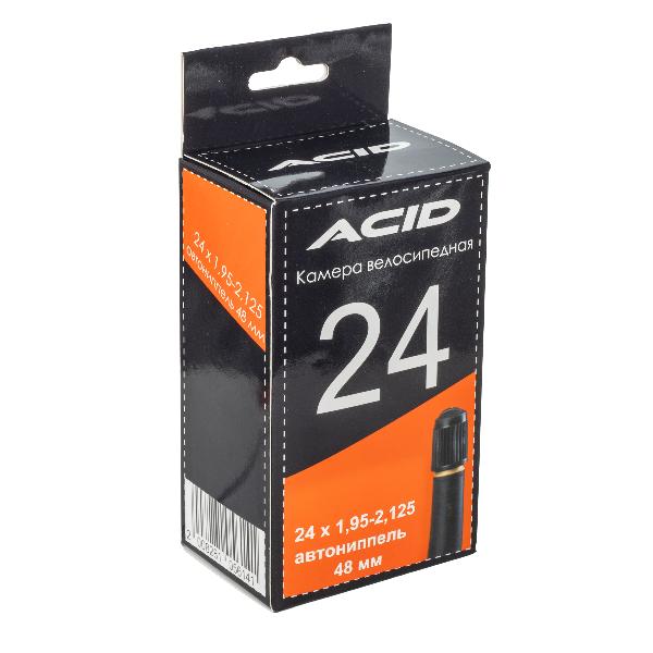 Велокамера 24' ACID 24х1,95-2,125 A/V 48 mm