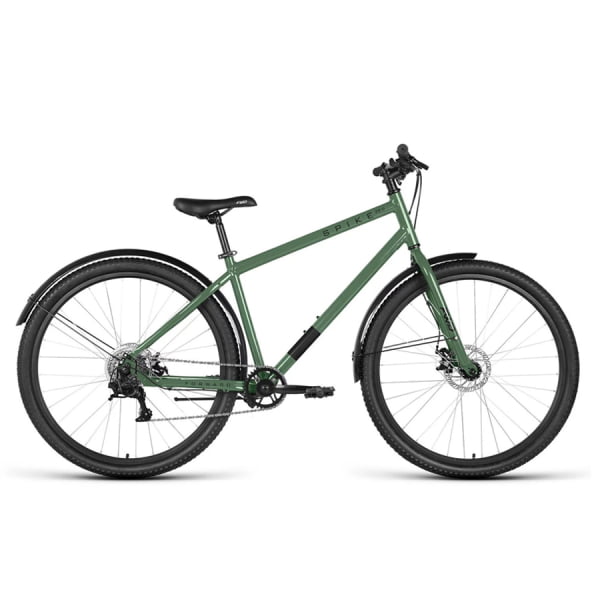 Велосипед 29` Forward SPIKE D AL Зеленый/Черный 2023г