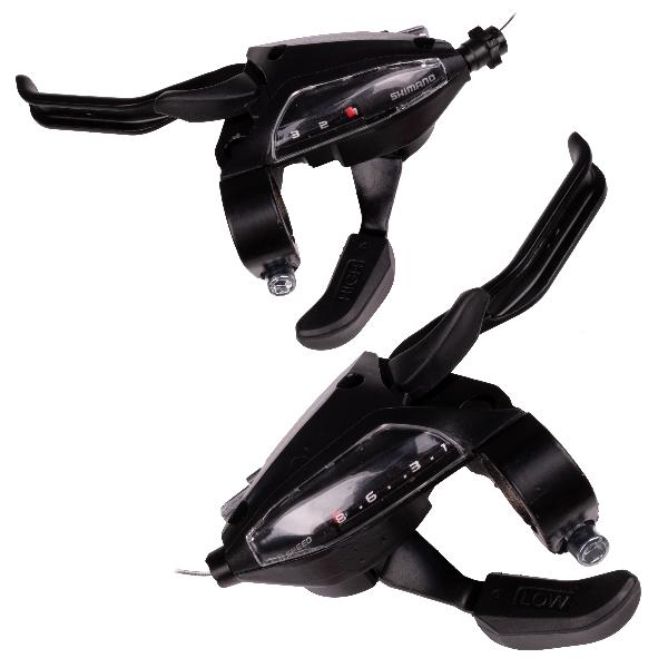 Шифтер/тормозная ручка Shimano ST-EF500 3х8 (RP)