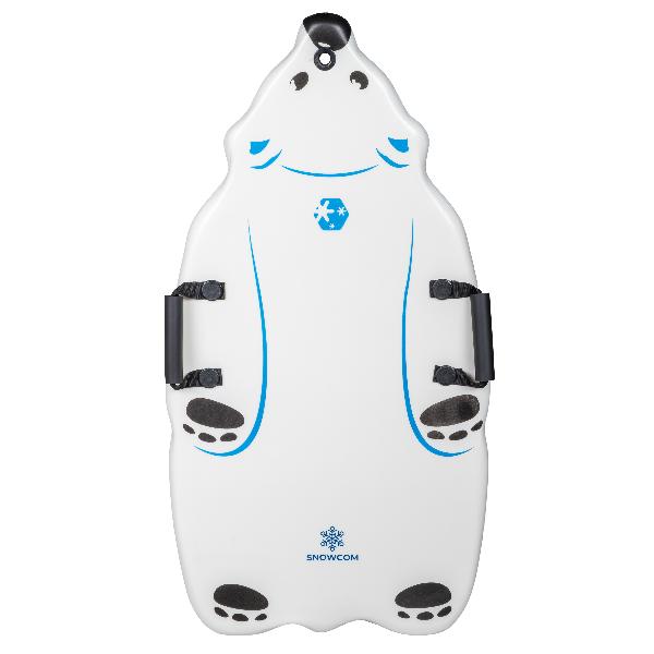Ледянка мягкая 91 см Snowcom Белый Медведь