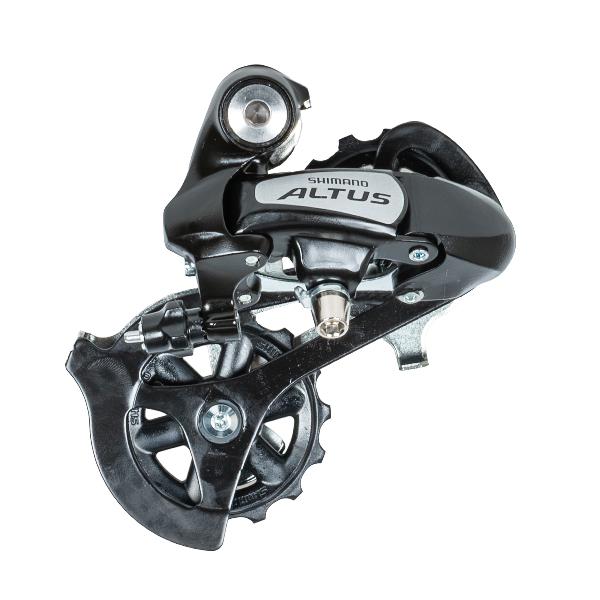 Переключатель задний Shimano Altus M310 7/8 ск. под шестигранник черный ERDM310DL