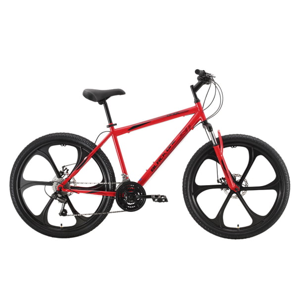 Велосипед Black One Onix 26 D FW красный/черный/красный 2021-2022