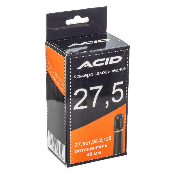 Велокамера 27,5' ACID 27,5х1,95-2,125 A/V 48 mm