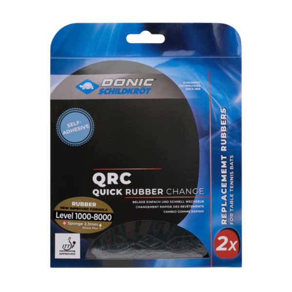 Комплект накладок для ракетки Donic - Schildkrot QRC 1000-8000/REVOLUTION 2,3 мм