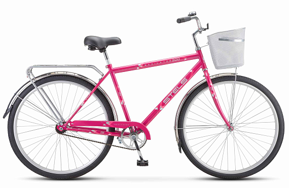 Велосипед Stels Navigator 28" 300 Gent Z010 (с корзиной)
