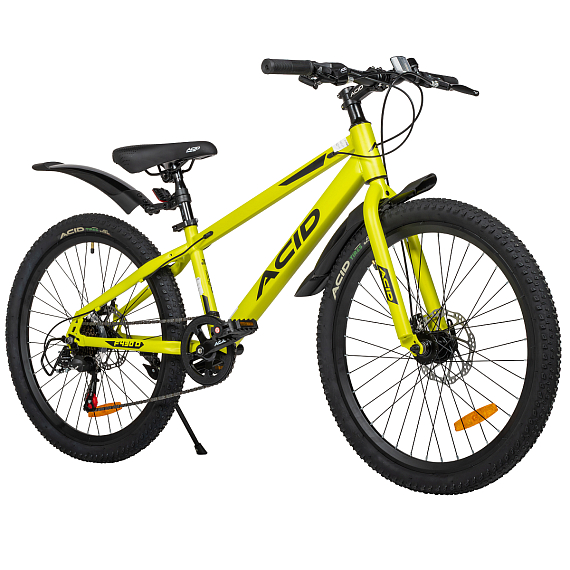 Велосипед 24' ACID F 430 D Lime Green/Black 2026, изображение 7 от интернет-магазина NovaSport в Москве Велосипед 24' ACID F 430 D Lime Green/Black 2026