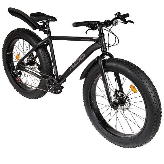 Велосипед 26' ACID F 660 D Black Flat/Dark Gray 2026, изображение 3 от интернет-магазина NovaSport в Москве Велосипед 26' ACID F 660 D Black Flat/Dark Gray 2026