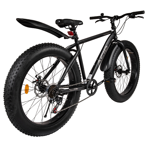 Велосипед 26' ACID F 660 D Black Flat/Dark Gray 2026, изображение 5 от интернет-магазина NovaSport в Москве Велосипед 26' ACID F 660 D Black Flat/Dark Gray 2026