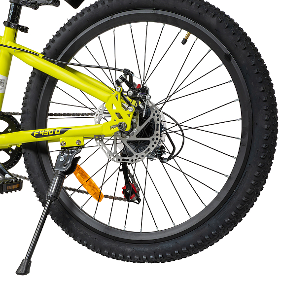 Велосипед 24' ACID F 430 D Lime Green/Black 2026, изображение 8 от интернет-магазина NovaSport в Москве Велосипед 24' ACID F 430 D Lime Green/Black 2026