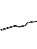 Руль M-WAVE 580х22,2/25,4 мм стальной, чёрный (5-401201)